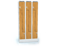 Cloakroom locker Z-shaped doors ALDERA 1920 x 900 x 500